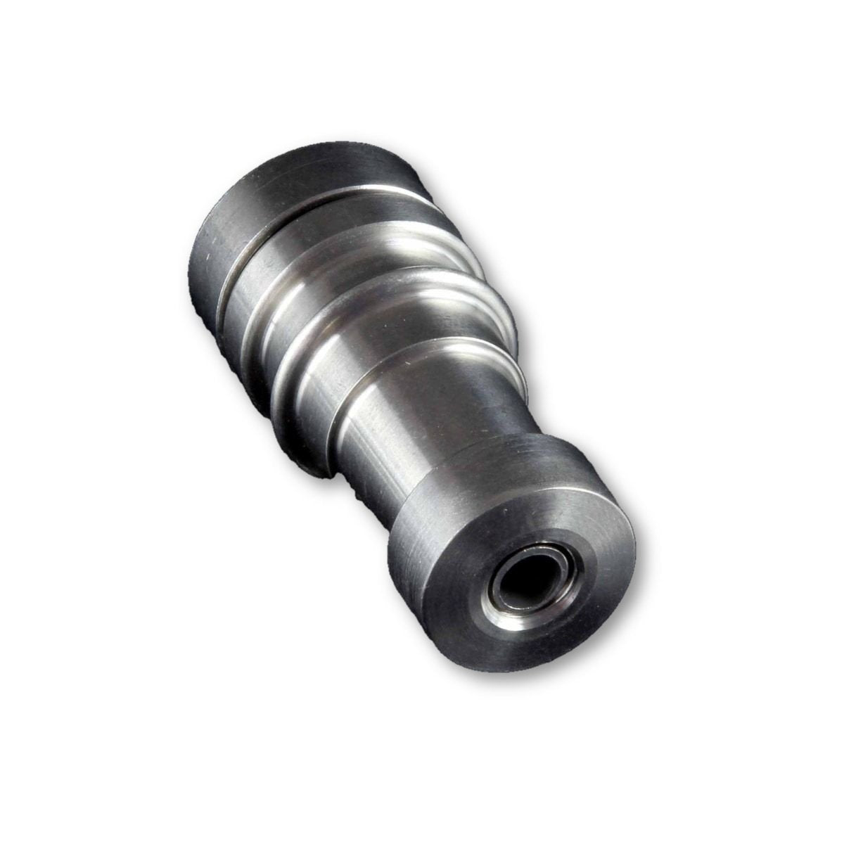 Close-up of the Universal Titanium "Stanley Cup" Nail, showcasing its metallic finish and cylindrical shape against a plain white background.