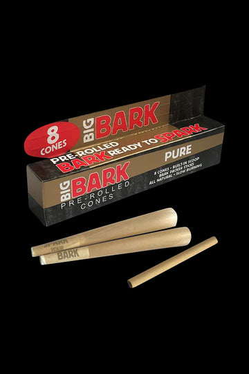 BIGBARK Pure Pre-rolled Cones - 8 Pack