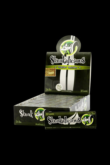 Box - Skunk 1 1/4 Mentholicious Rolling Papers