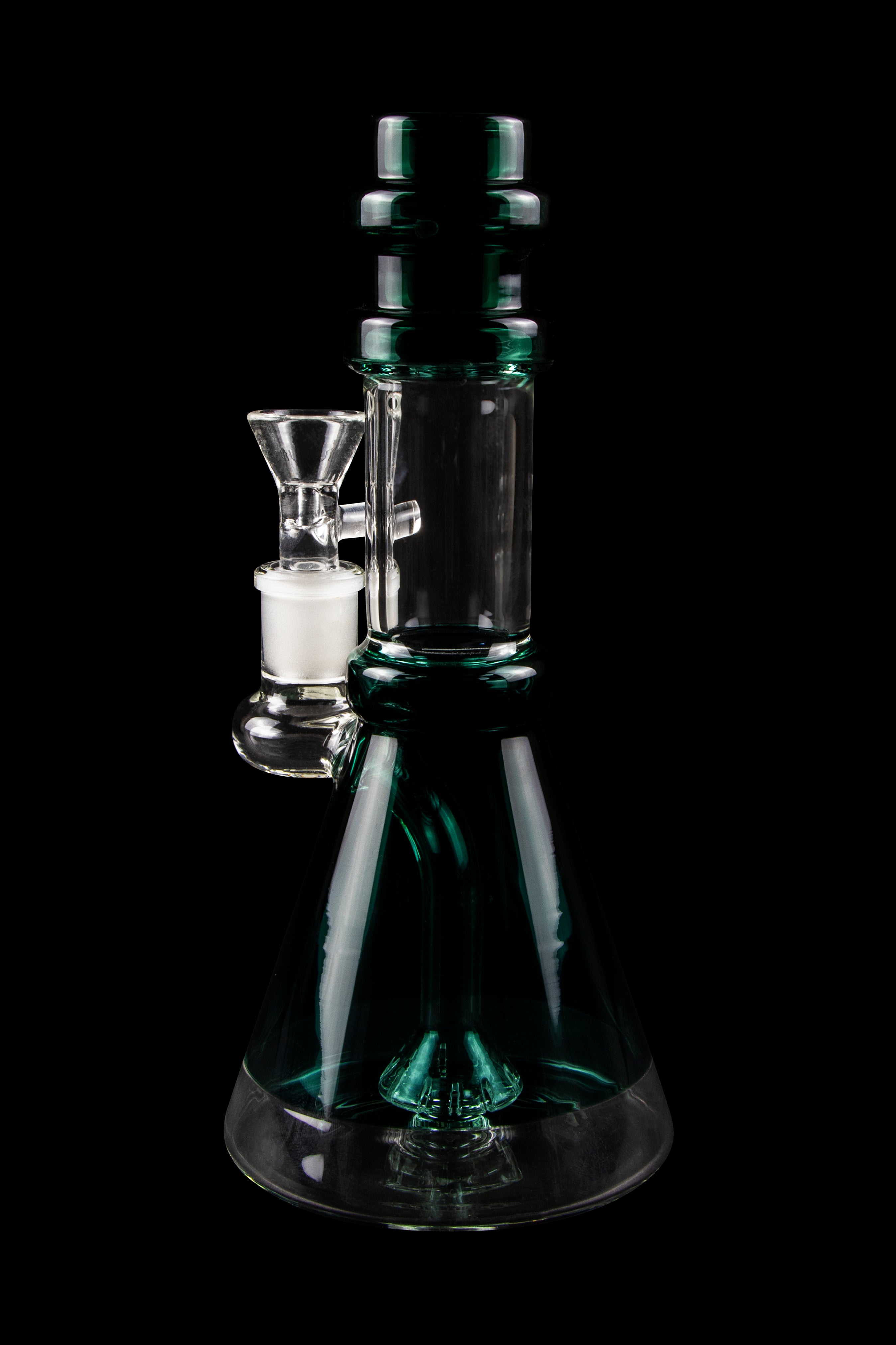 Valiant Distribution Transparent Neck Water Pipe w/ Bowl & Banger