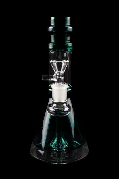 Valiant Distribution Transparent Neck Water Pipe w/ Bowl & Banger