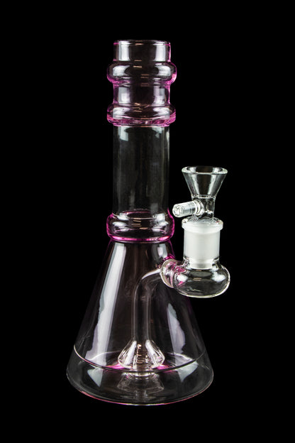 Valiant Distribution Transparent Neck Water Pipe w/ Bowl & Banger