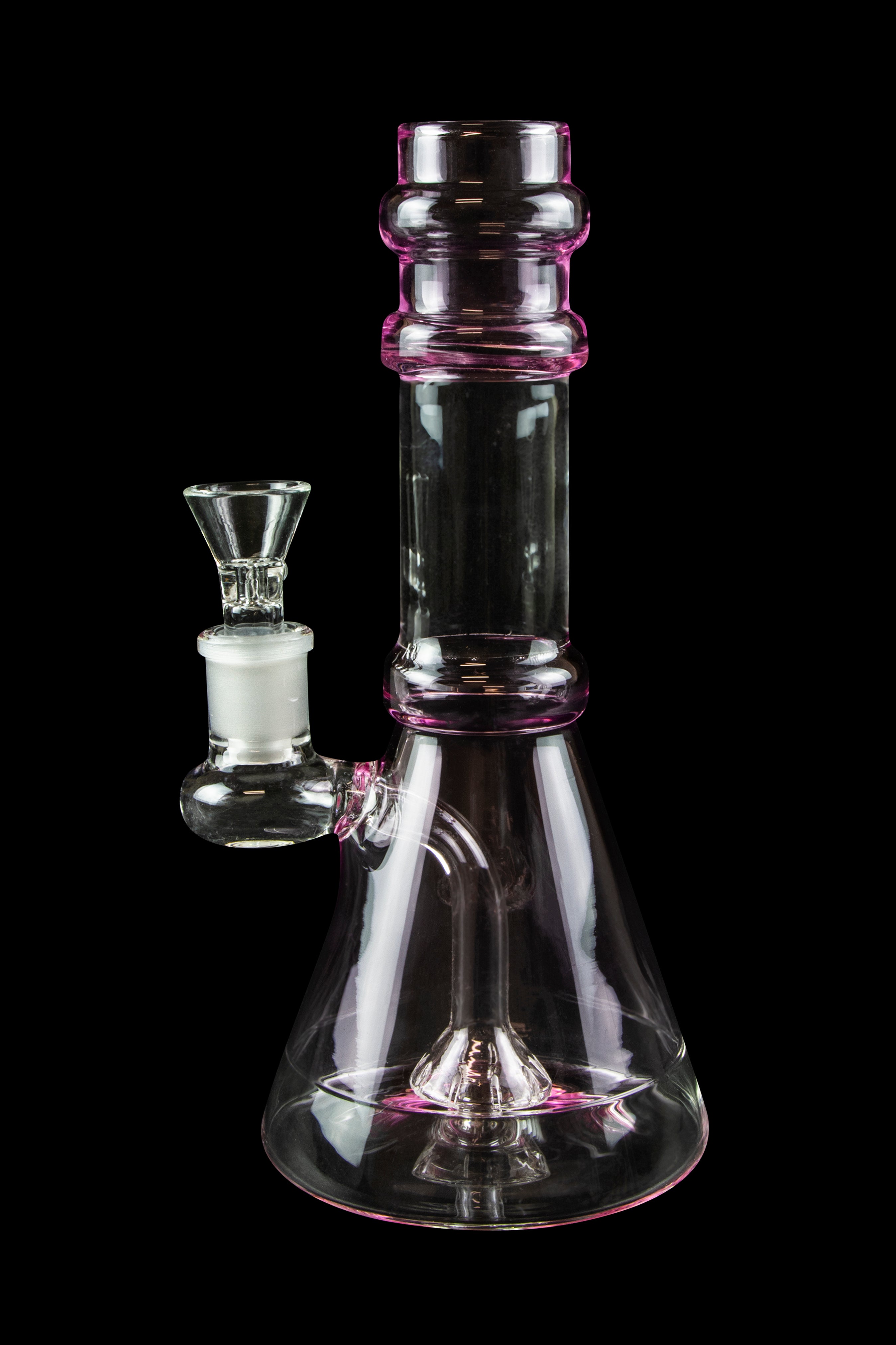 Valiant Distribution Transparent Neck Water Pipe w/ Bowl & Banger