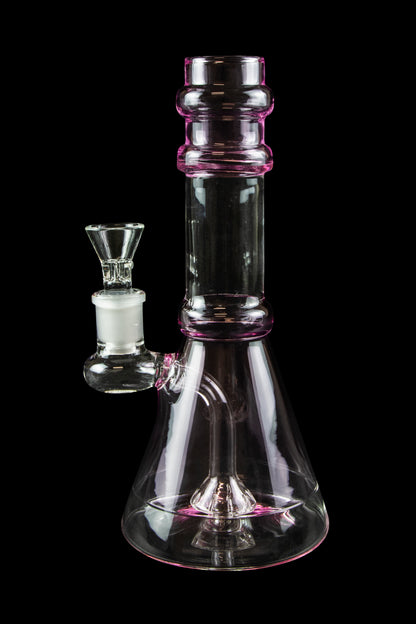 Valiant Distribution Transparent Neck Water Pipe w/ Bowl & Banger