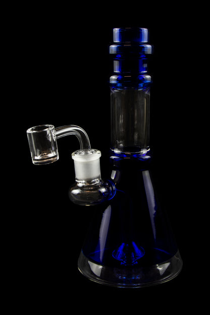 Valiant Distribution Transparent Neck Water Pipe w/ Bowl & Banger