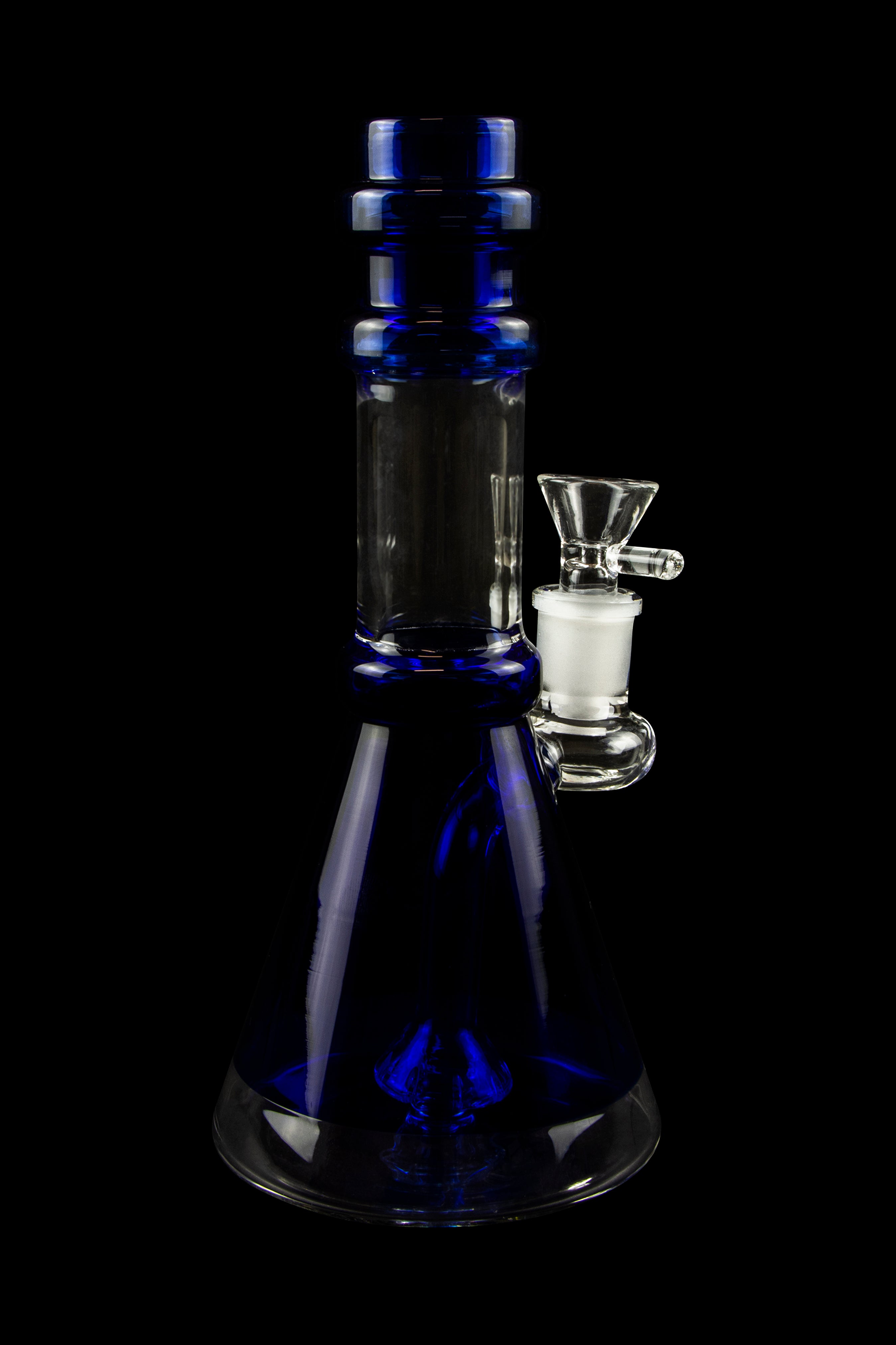 Valiant Distribution Transparent Neck Water Pipe w/ Bowl & Banger