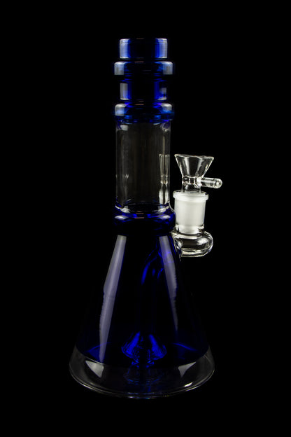 Valiant Distribution Transparent Neck Water Pipe w/ Bowl & Banger