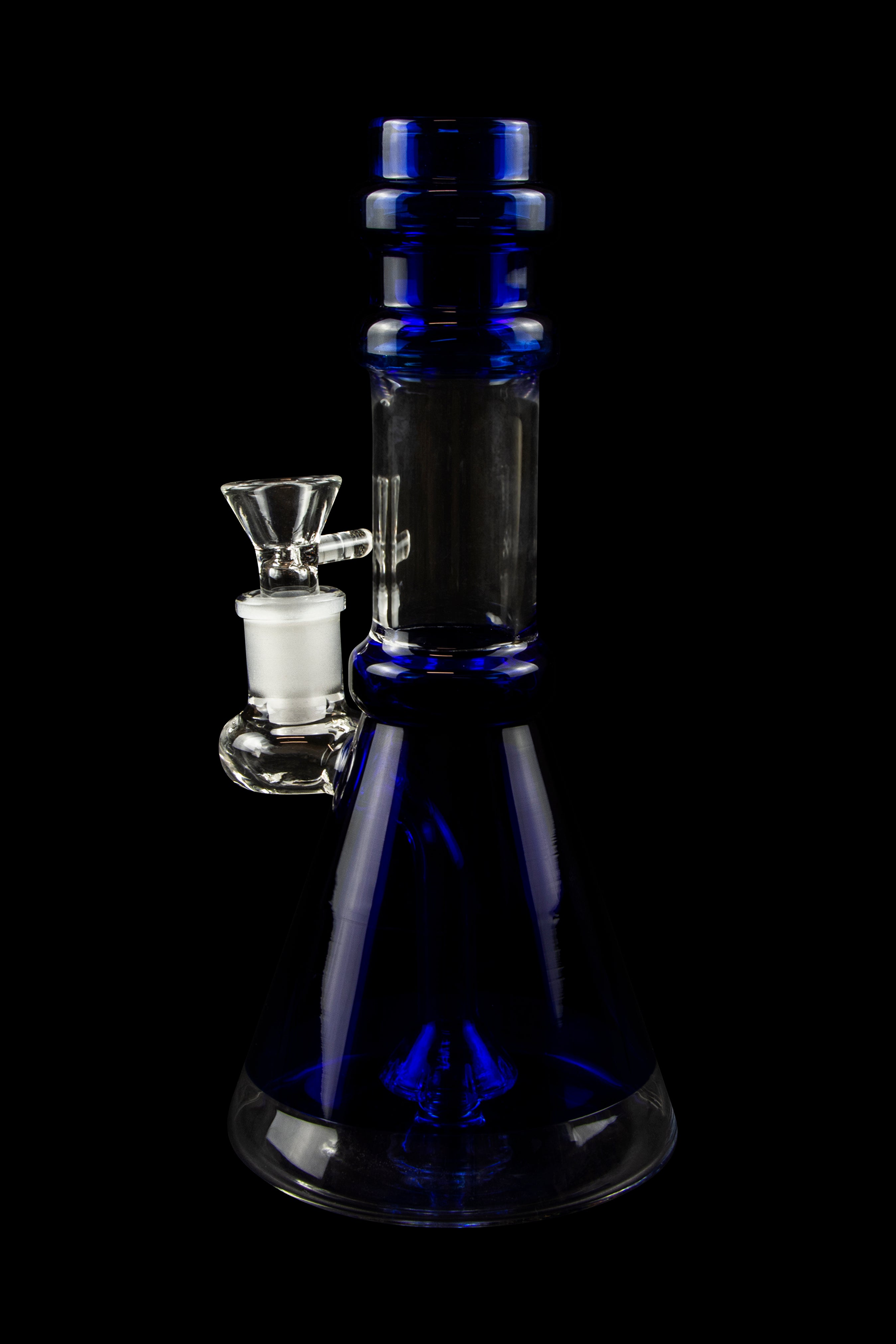 Valiant Distribution Transparent Neck Water Pipe w/ Bowl & Banger