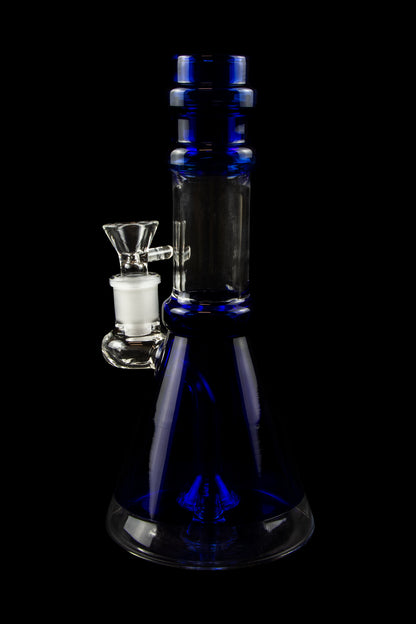 Valiant Distribution Transparent Neck Water Pipe w/ Bowl & Banger