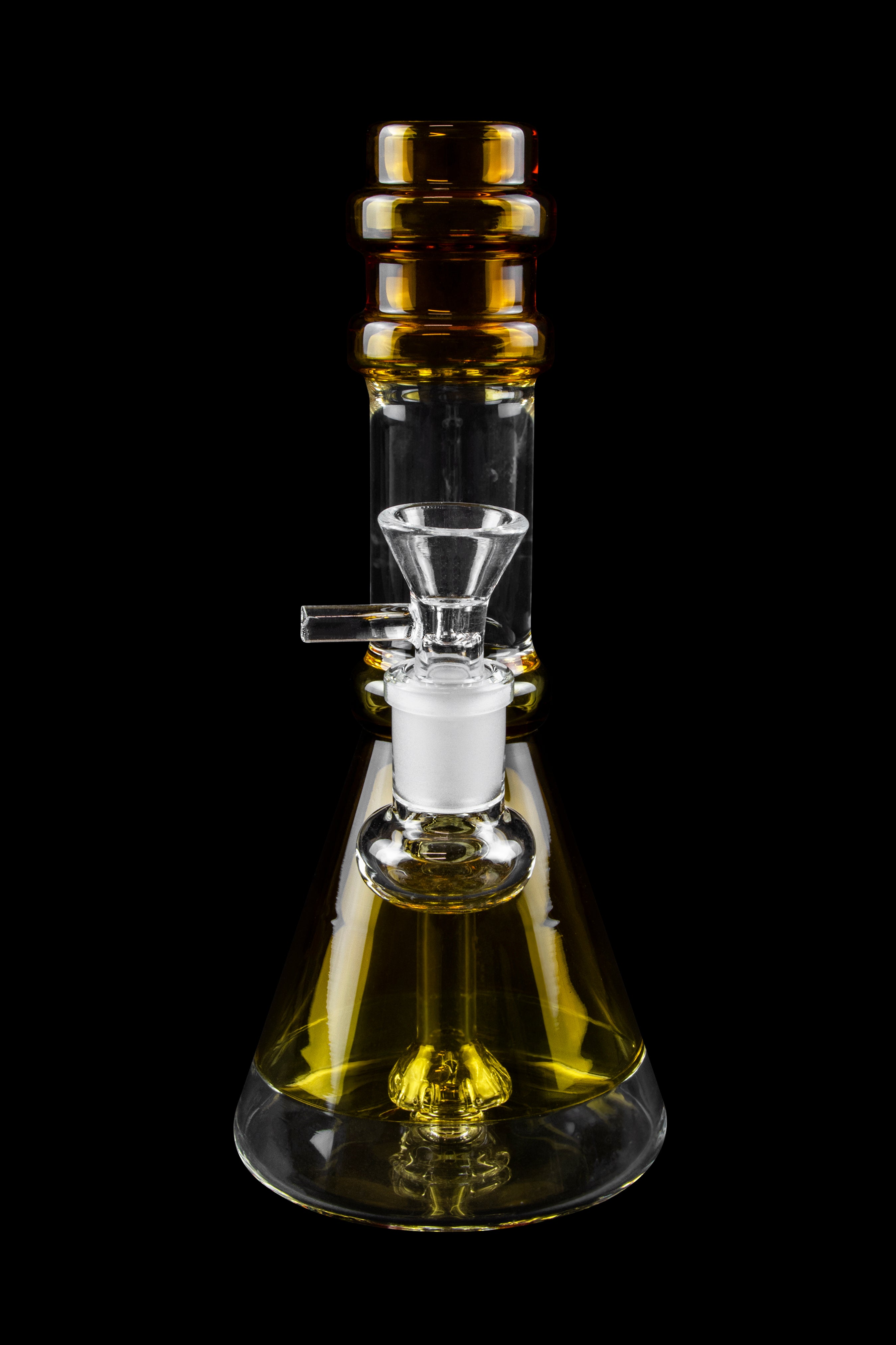 Valiant Distribution Transparent Neck Water Pipe w/ Bowl & Banger