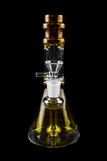 Valiant Distribution Transparent Neck Water Pipe w/ Bowl & Banger