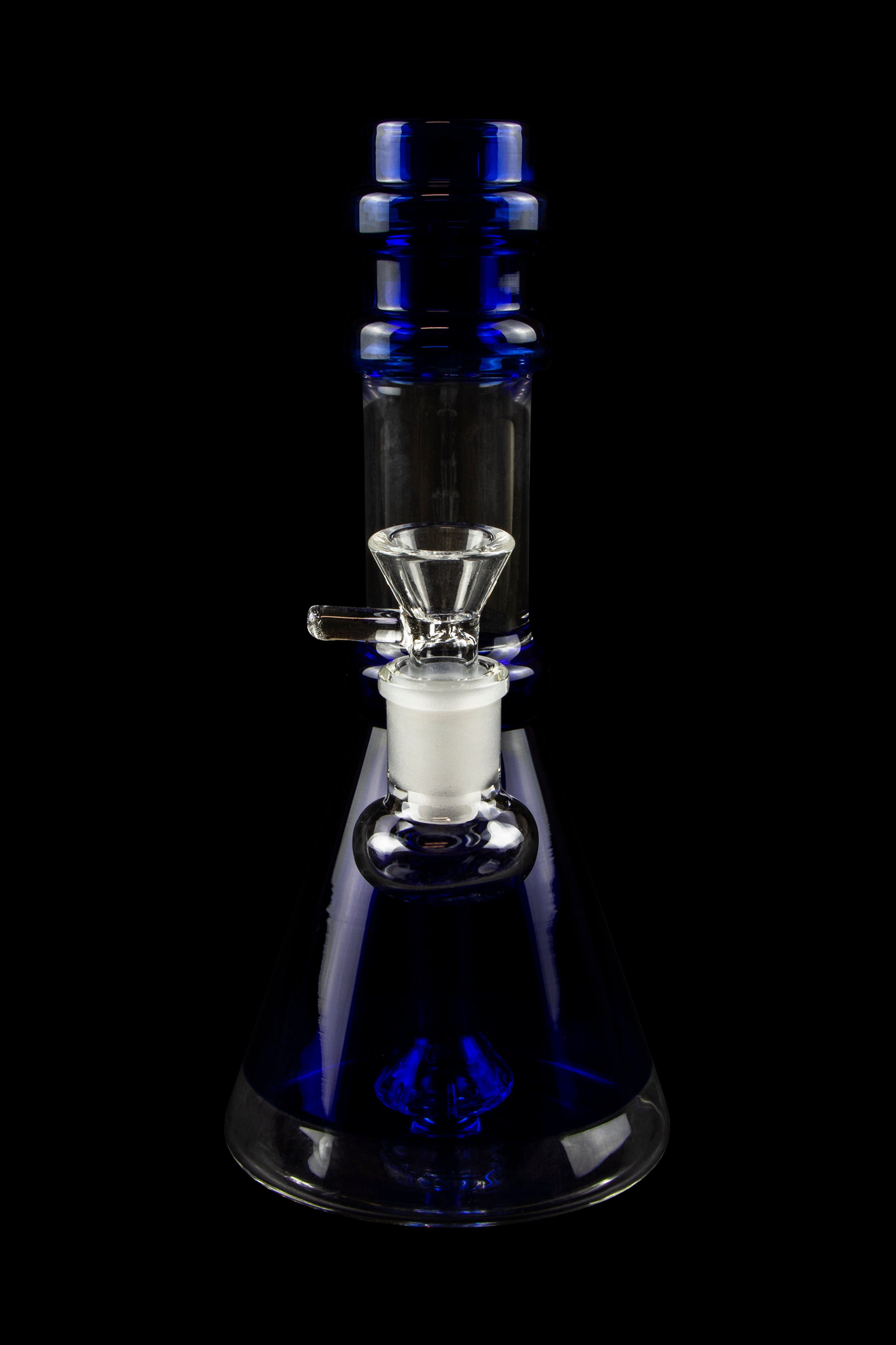 Valiant Distribution Transparent Neck Water Pipe w/ Bowl & Banger