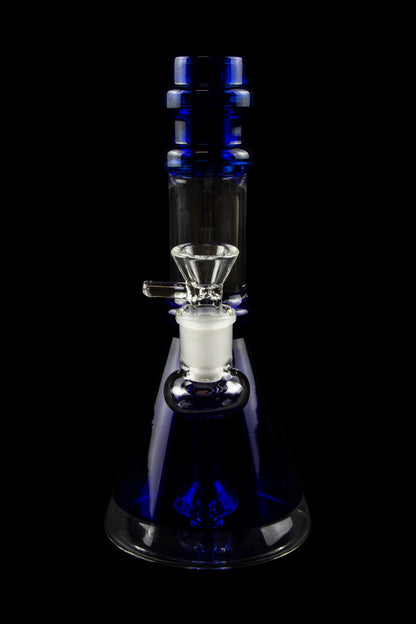Valiant Distribution Transparent Neck Water Pipe w/ Bowl & Banger