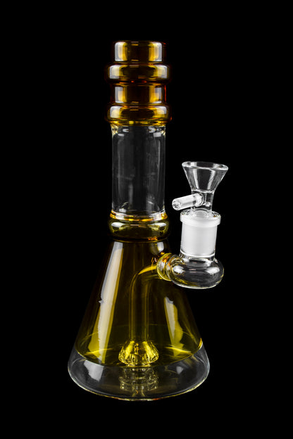 Valiant Distribution Transparent Neck Water Pipe w/ Bowl & Banger